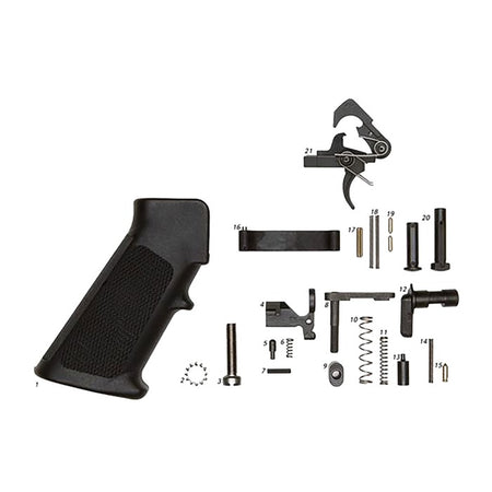 AR-15 Complete Lower Parts Kit with QMS Trigger