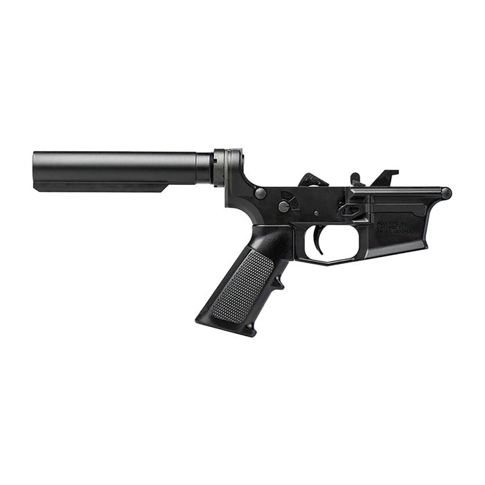 EPC-9 CARBINE COMPLETE LOWER W/A2 GRIP & NO STOCK BLACK