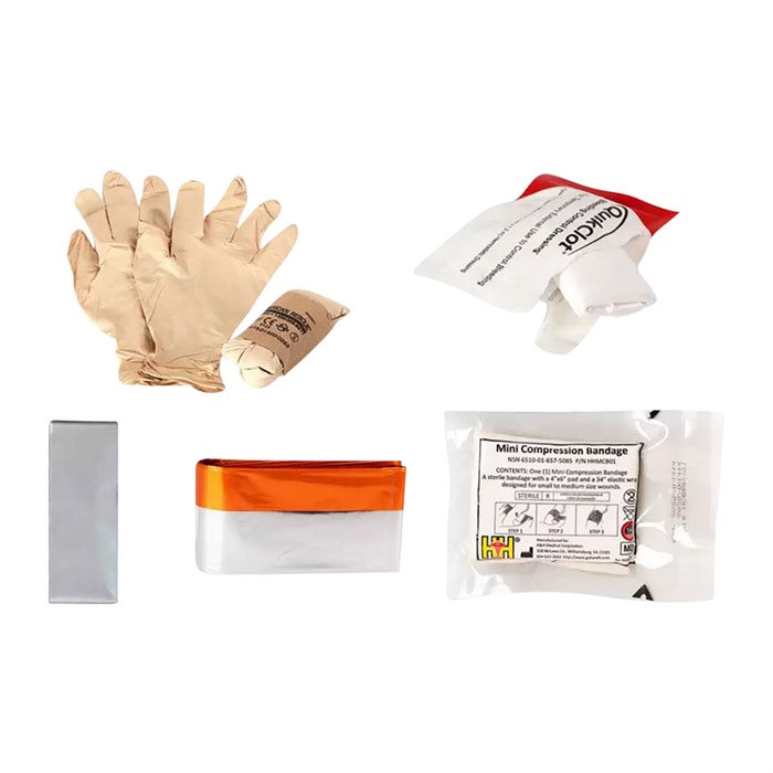 Micro Trauma Kit Now! Essentials Emergency Supplies 810073650107
