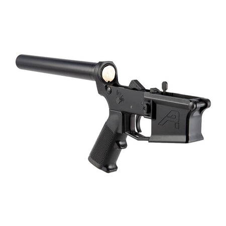 M4E1 COMP LOWER RECEIVER W/A2 GRIP NO STOCK FOR AR-15 BLACK