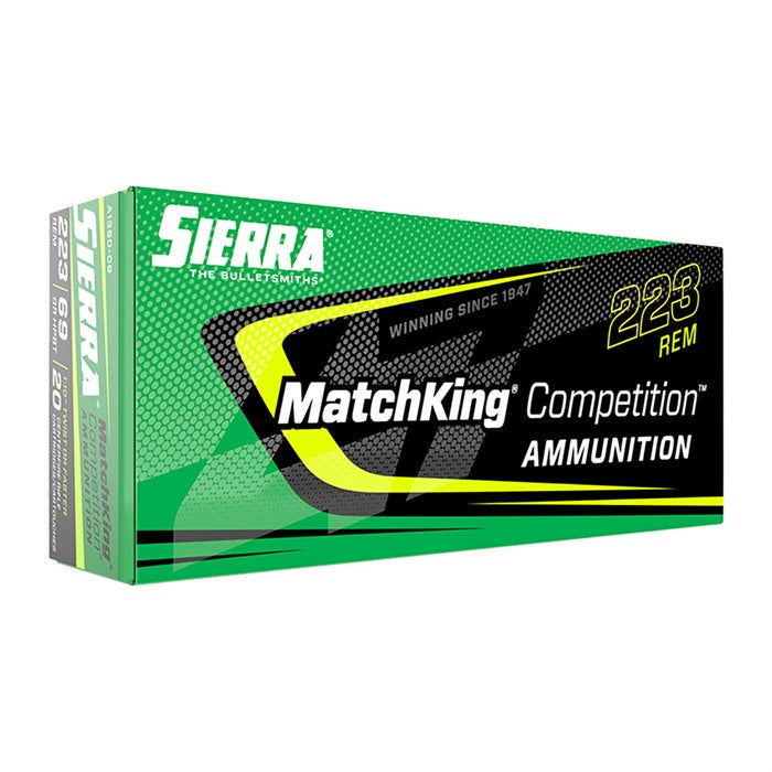 Sierra Sierra MatchKing .223 Remington 69 grain Hollow Point Boat Tail ammunition
