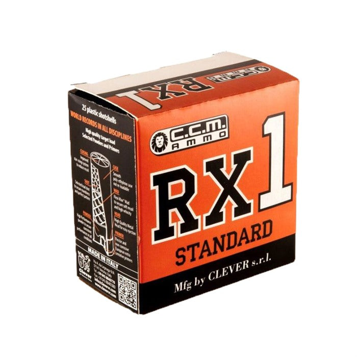 Clever RX 1 Standard Target Sporting Shotgun Ammo 12 Gauge 2.75 in 1-1/8 oz #8