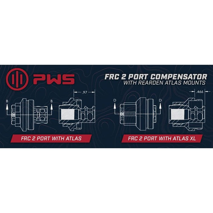 .308 FRC Dual-Port Compensator Muzzle Device