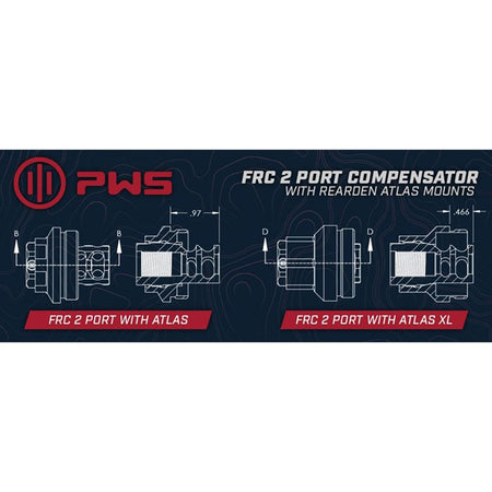 .308 FRC Dual-Port Compensator Muzzle Device