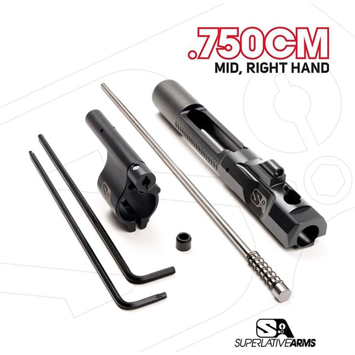 AR-15 Adjustable Piston System .750" Clamp-On Block Right Hand 850011846278