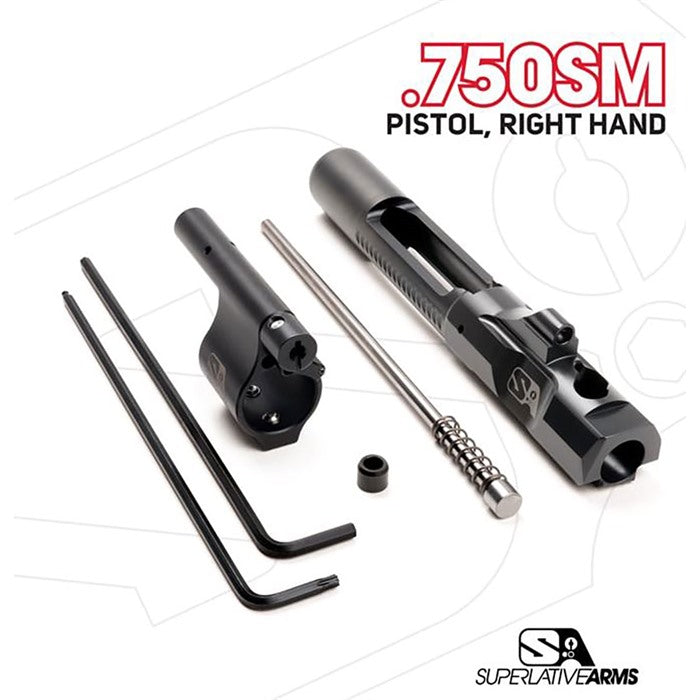 Right Hand AR-15 .750" Gas Block Adjustable Piston System