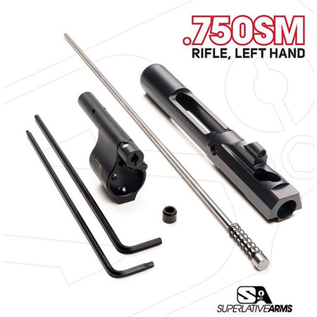 Left Hand AR-15 Adjustable .750" Gas Block Piston System