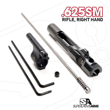 Right Hand AR-15 .625" Gas Block Adjustable Piston System