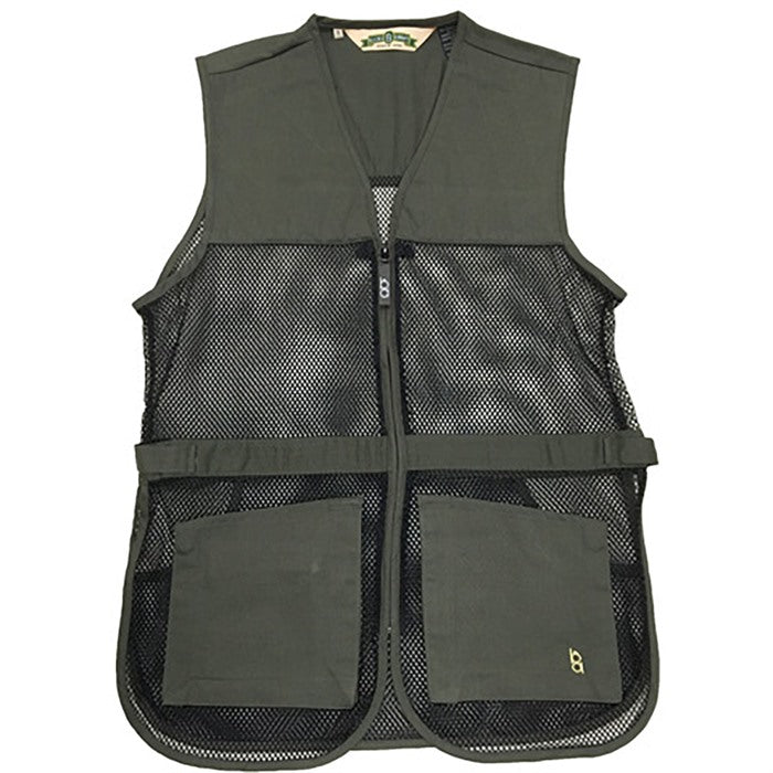 Full Mesh Shooting Vest with Dual Pads - 617867122631