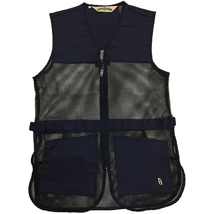 Full Mesh Shooting Vest with Dual Pads - 617867122648