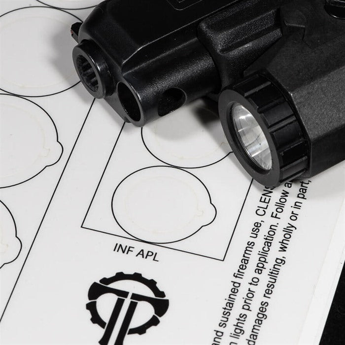 CLENS Protective Lens Cover for Flashlights and Weapon Lights