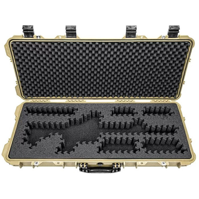 38 Inch Hard Rifle Carrying Case with Ragar Foam Insert