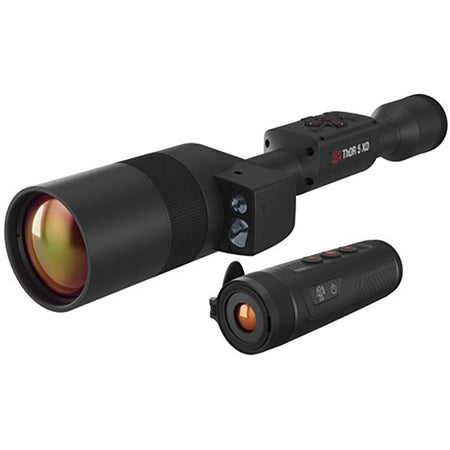 ATN THOR 5XD LRF Thermal Scope 4-40X with BlazeTrek Monocular Combo