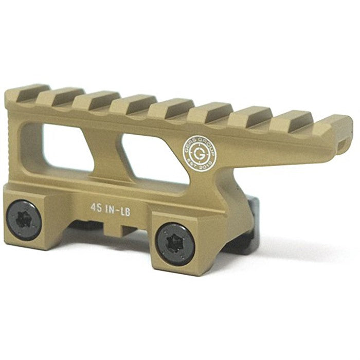 GBRS Group Lerna Elevated Mount Kit, EOTECH EXPS Fit, Flat Dark Earth Anodized Aluminum GEAR-LERN-EXPS-FDE