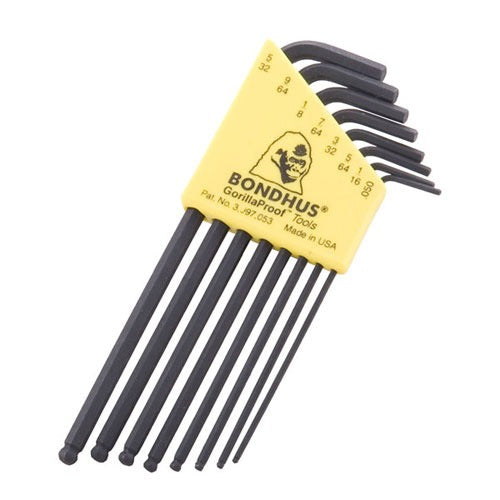 BallDriver Hex L-Wrench Key Set 037231109325