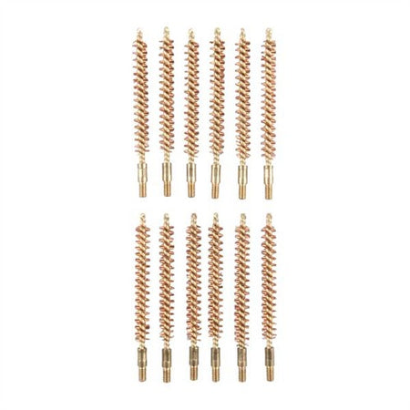 BRONZE RIFLE BORE BRUSH, 270 CALIBER, 8-32M, 12 PACK