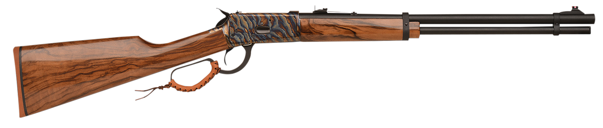Gforce Arms GFLVR3030CC Saddlehorn 30-30 Win 10+1 20" Blued Steel Barrel, Color Case Hardened Steel Receiver, Fixed Turkish Walnut Stock