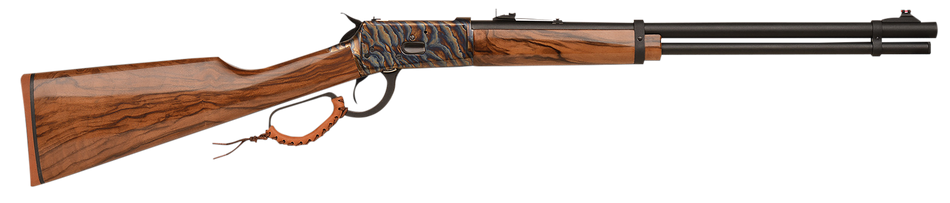 Gforce Arms GFLVR3030CC Saddlehorn 30-30 Win 10+1 20" Blued Steel Barrel, Color Case Hardened Steel Receiver, Fixed Turkish Walnut Stock