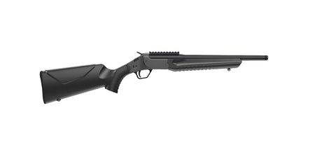 Rossi LWC86OBBK LWC 8.6 Blackout 1rd 16.50" Black Oxide Threaded Barrel, Black Picatinny Rail Steel Receiver, Black Fixed Synthetic Stock