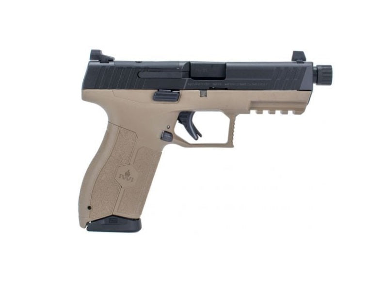 IWI US M9ORP17TFD MASADA 9mm Luger 4.60" TB 17+1 Flat Dark Earth Flat Dark Earth Interchangeable Backstrap Grip