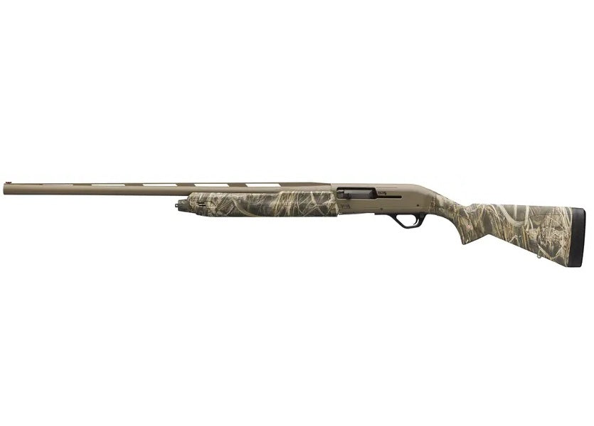 Winchester Repeating Arms 511312291 SX4 Hybrid Hunter 12 Gauge 3.5" 4+1 2.75" 26", FDE Cerakote Barrel/Rec, Realtree Max-7 Furniture, TruGlo Fiber Optic Sight Left Hand