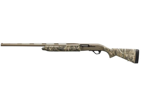 Winchester Repeating Arms 511312291 SX4 Hybrid Hunter 12 Gauge 3.5" 4+1 2.75" 26", FDE Cerakote Barrel/Rec, Realtree Max-7 Furniture, TruGlo Fiber Optic Sight Left Hand