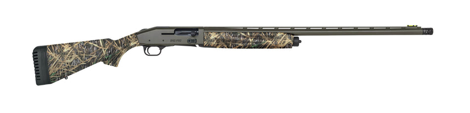 Mossberg 940 Pro Waterfowl 12 Gauge 3" 4+1 28", Patriot Brown Barrel/Optic Cut Rec, Mossy Oak Vintage Shadowgrass Synthetic Furniture, Self-Draining Stock with Adj. Shims, HiViz Fiber Optic Sight, Ext. Chokes