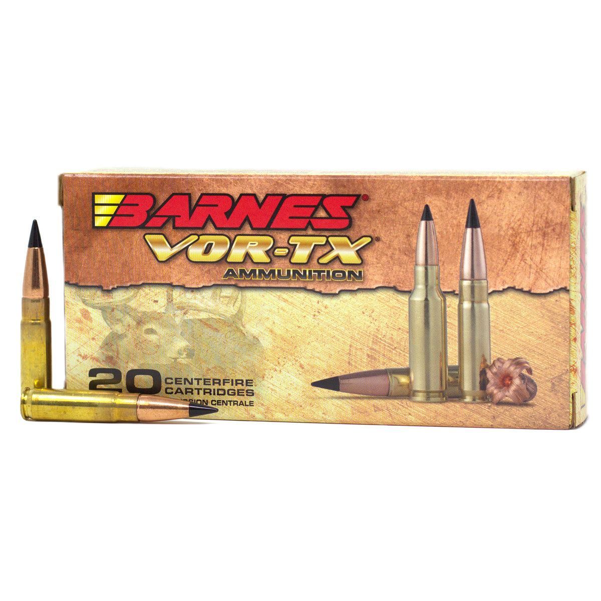 Barnes VOR-TX TAC-TX Boat Tail 120 Grain .300 AAC Blackout 2100 fps