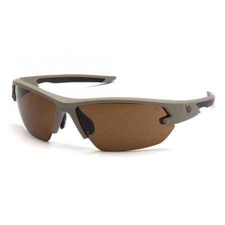 Venture TAC Semtex 2.0 Protective Eyewear Tan/Bronze MIL-PRF Rated