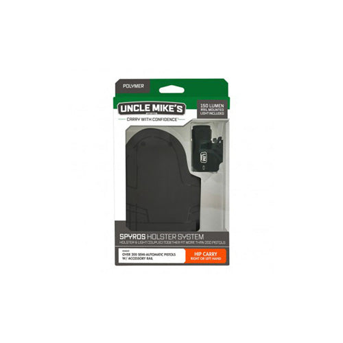 Spyros Universal Polymer Holster System with 150-Lumen LED