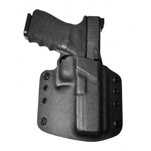 OWB Premium Kydex Holster Glock 42 Right Handed Black Belt Loop