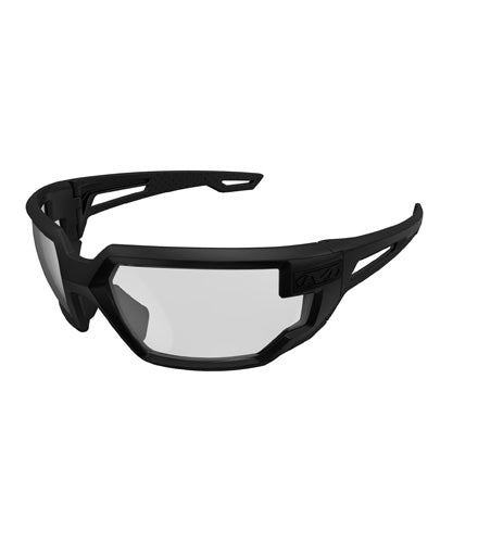 Mechanix Wear Vision Type-X Clear Lens Impact-Resistant Safety Glasses, Black