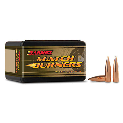 Barnes Match Burner 6.5mm 145 Grain Boat Tail Bullets 500ct