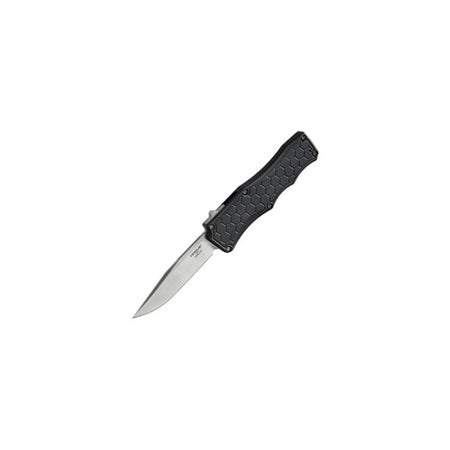 Exploit 3.5in OTF Automatic Clip Point Blade Stone Tumbled Finish