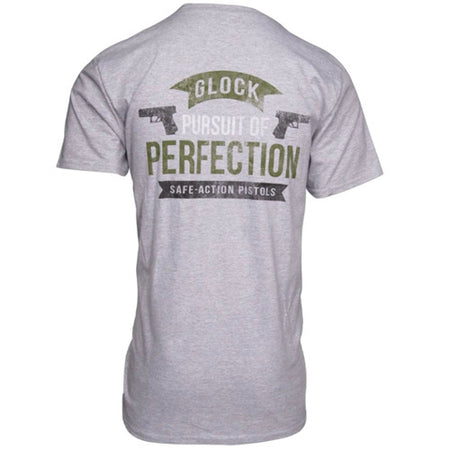 Men's Pursuit of Perfection Short Sleeve Tee Heather Grey SM