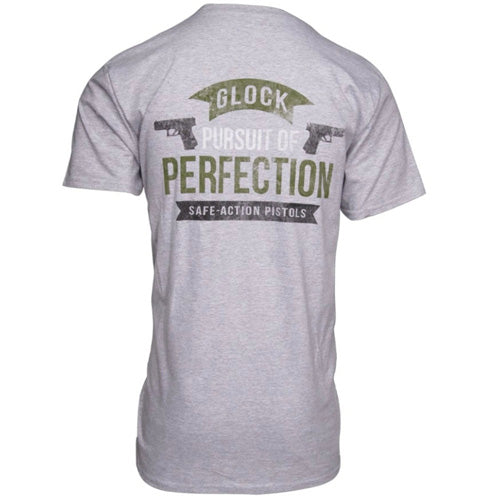 Men's Pursuit of Perfection Short Sleeve Tee Heather Grey SM