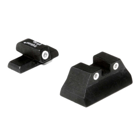H&K USP Compact Trijicon Night Sight Replacement Set - 3-Dot Green/Yellow, 12-Year Warranty