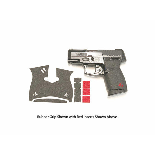 Textured Rubber Grip Overlay for Taurus G2C