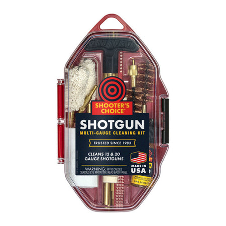 Shotgun Multi-Gauge Cleaning Kit - 12 & 20 Ga
