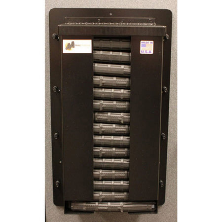 AR-15 Steel Magazine Dispenser Wall Mount 17 Mag Capacity