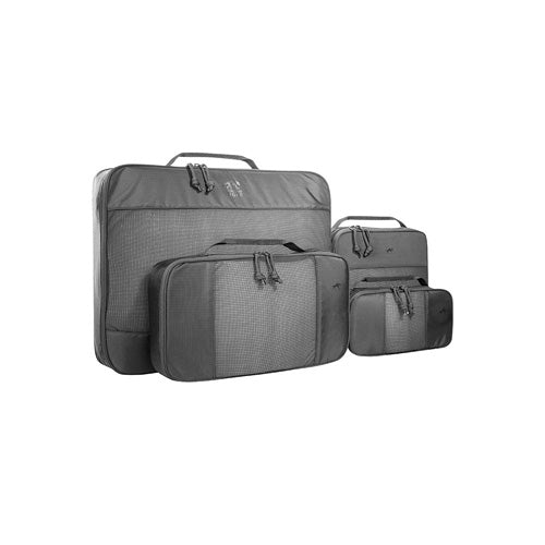 Mesh Pocket XL Set Black 4-Piece Unzip Pouch Set