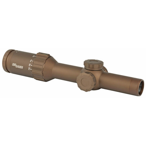 TANGO6T 1-6X24MM FFP - FDE, ILLUM. DWLR6 RETICLE, SDMR