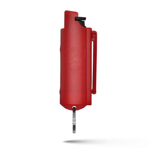 Guard Dog Quick Action 1/2 Oz Pepper Spray Red Keychain Case