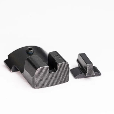 Kimber 1911 TSP TAC Plain Steel Iron Sight Set with Anti-Glare Serrations