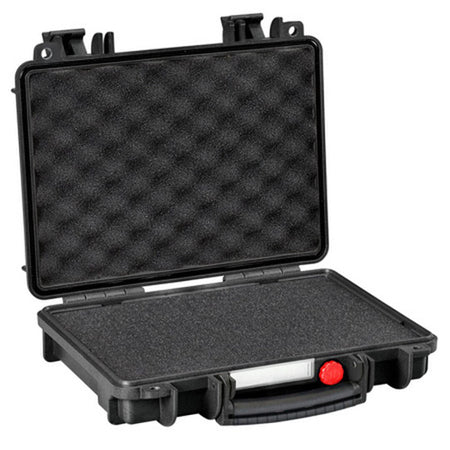 Red by Explorer Tactical Black Dual Pistol Case Pick-Pluck Foam