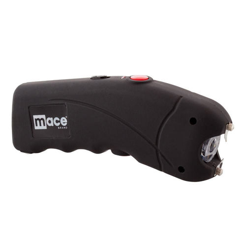 Black Ergo High Voltage Stun Gun with Integrated Charging Plug