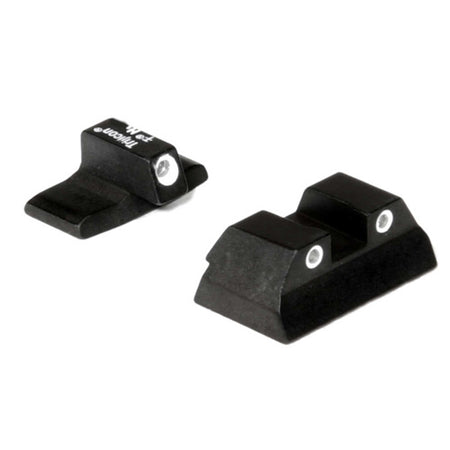 Trijicon Night Sight Replacement Set for H&K P2000 - 3-Dot Green Tritium, 12-Year Warranty