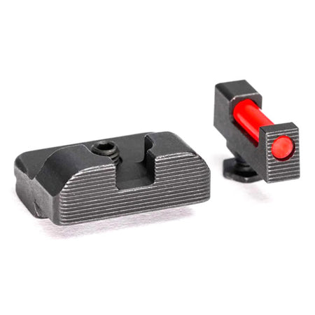 Glock 9mm/.40 S&W TSH TAC Hybrid Iron Sight Set - QPQ Nitride Billet Steel