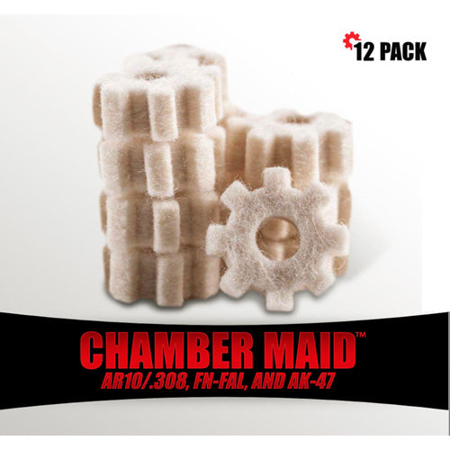 Chamber Maid .308/7.62mm Rifle Chamber Star Cleaning Swabs, Pack of 12