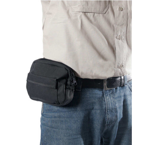 Black Mini Belt Pouch Holster CORDURA Nylon Concealment